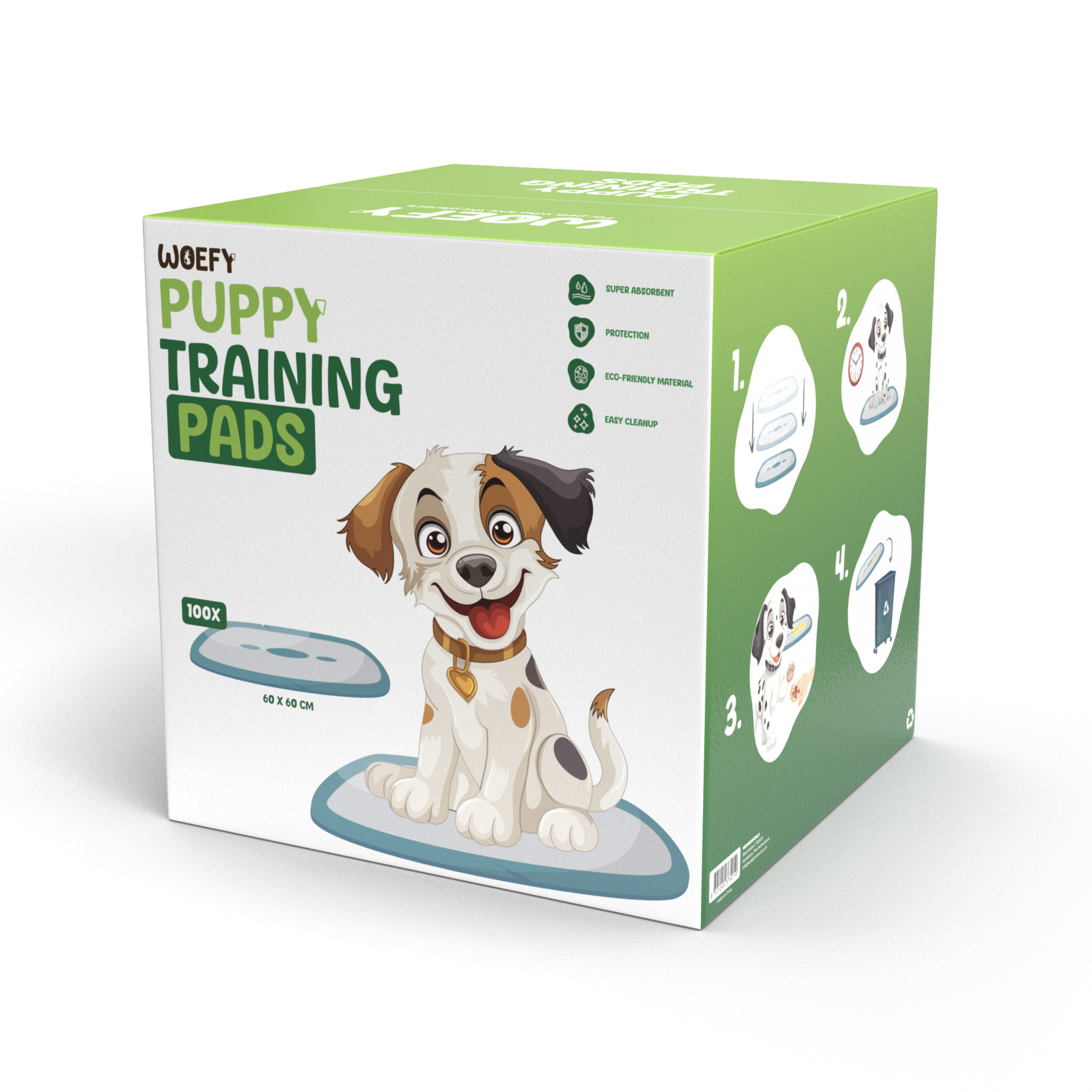 Woefy Puppy Trainingpads 100 stuks