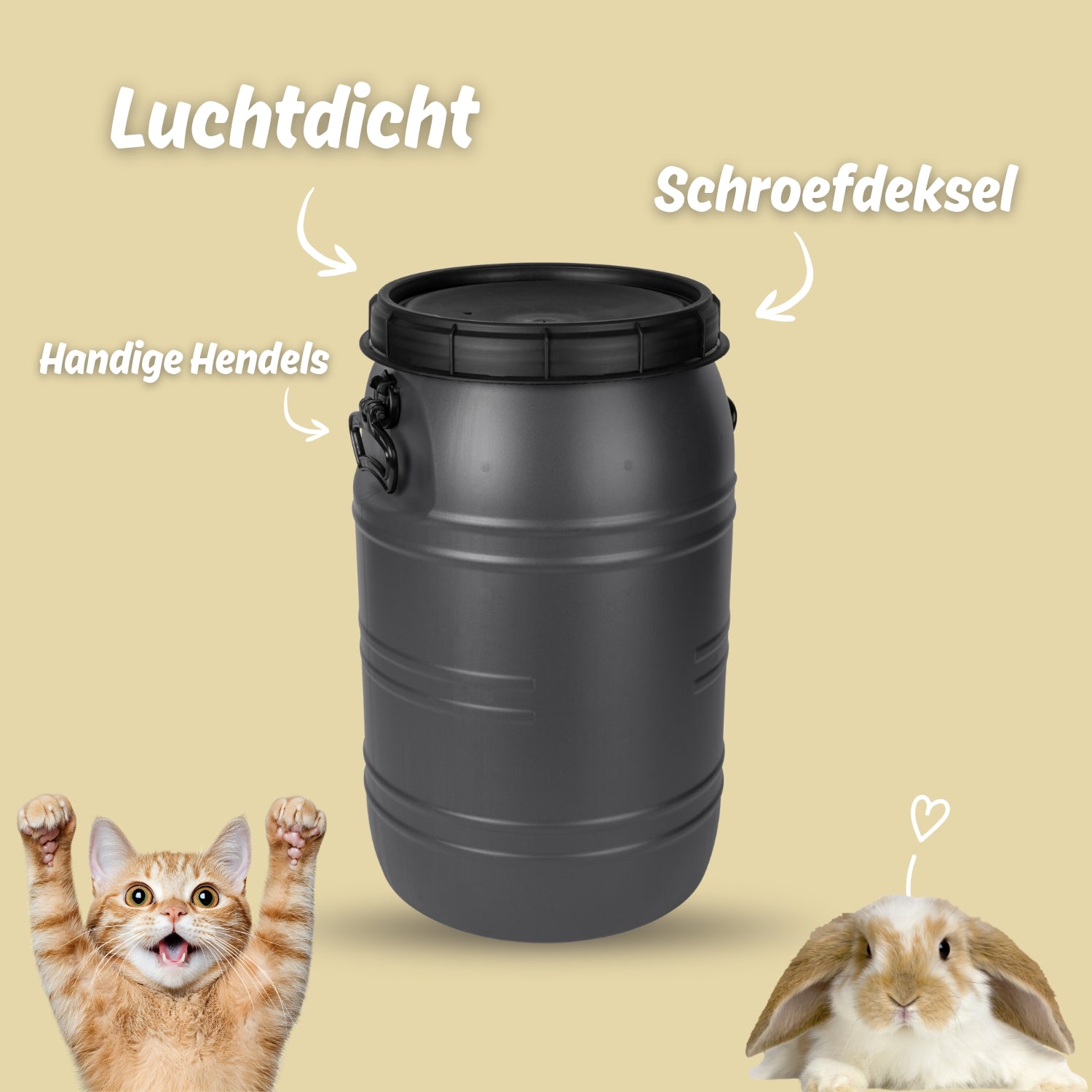 Voerton 70 liter