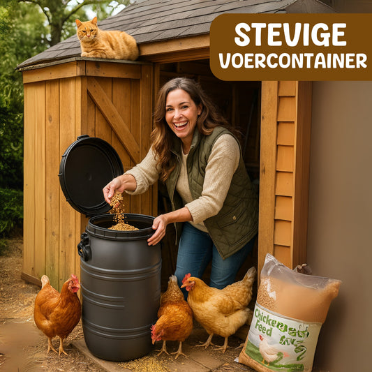 voerton, in gebruik, sfeerfoto, vee ton, opslag