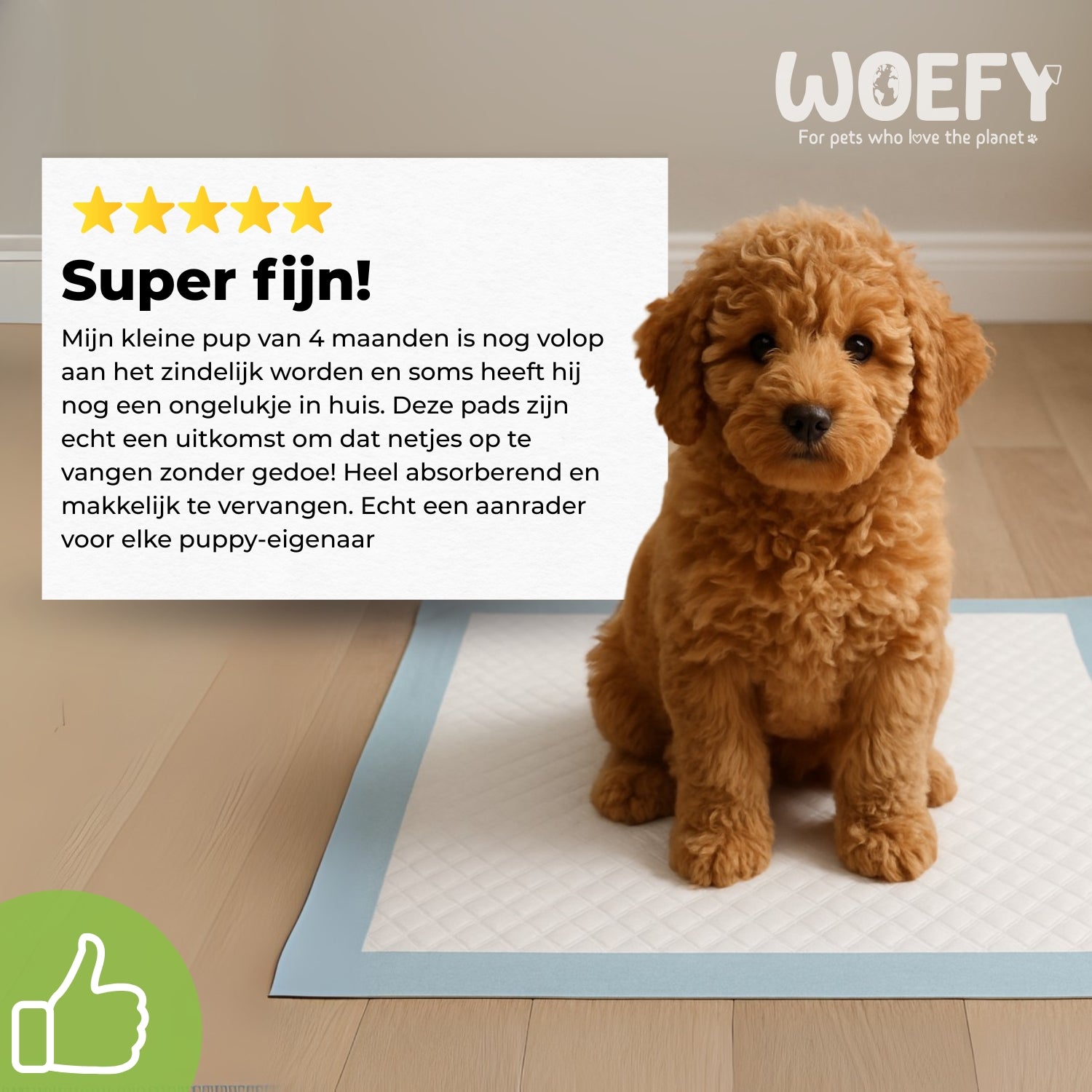 Woefy Puppy Trainingpads 40 stuks
