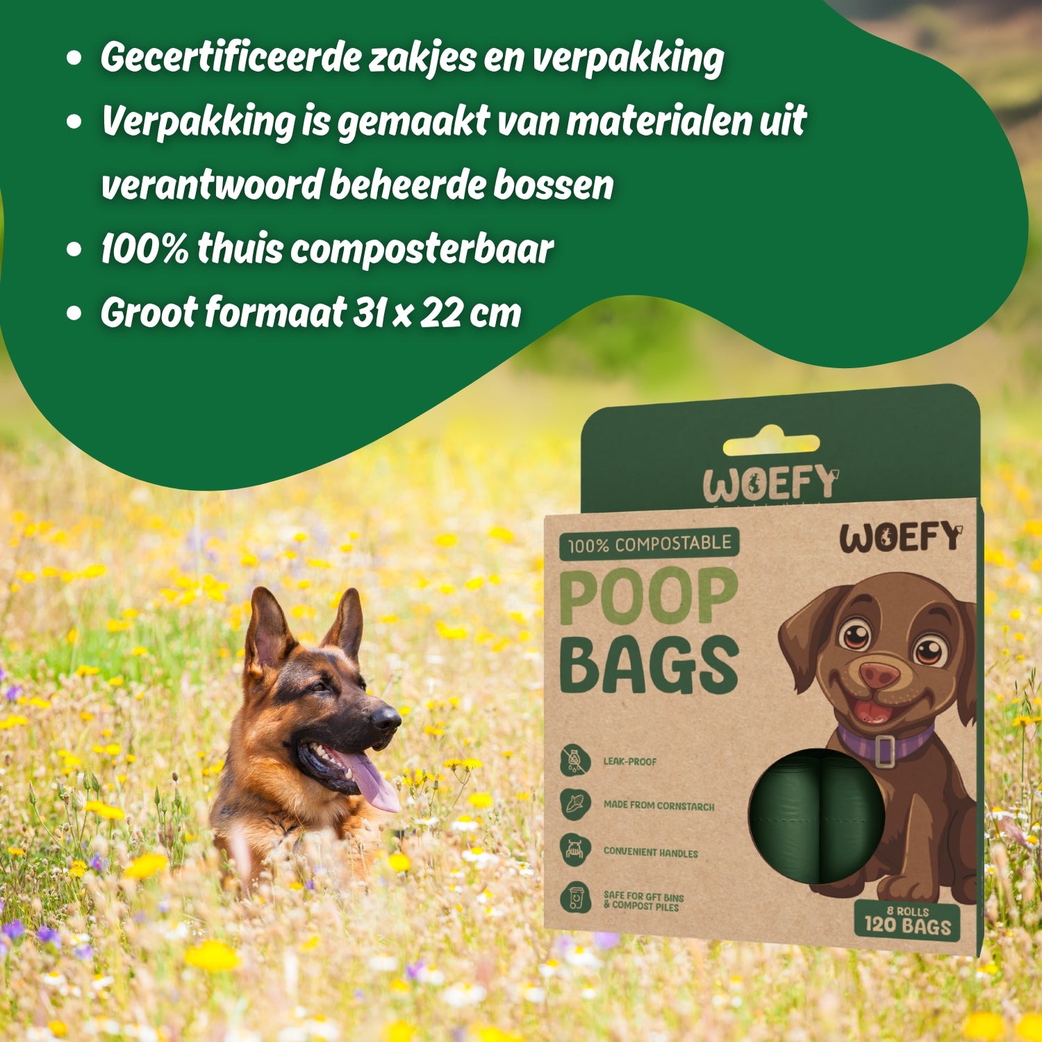 Woefy Poepzakjes 300 stuks