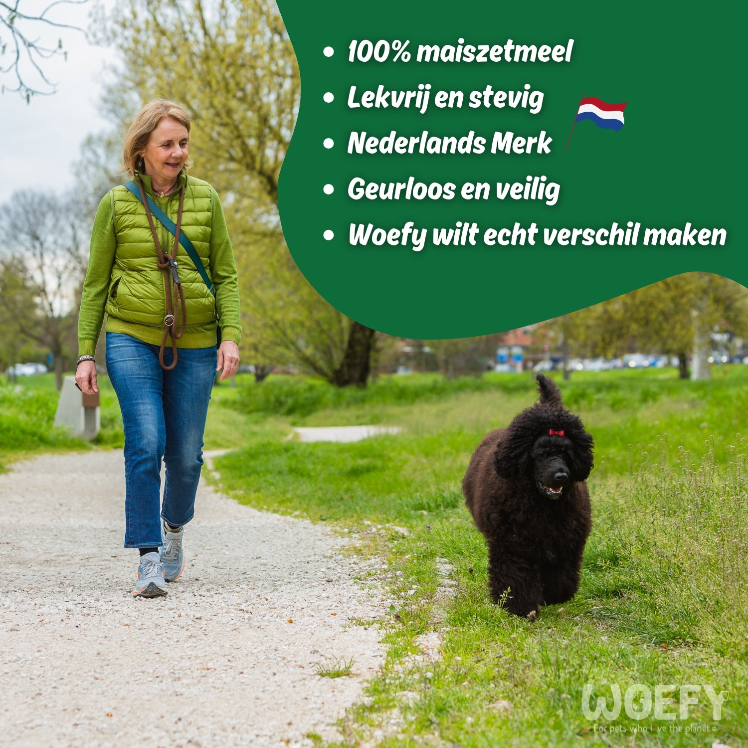 Woefy Poepzakjes 300 stuks Lanvendel Geur
